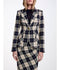 Patch Pocket Duchess Blazer - Navy Plaid